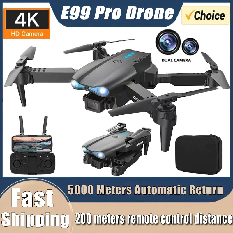 Drone Camera Night Vision - Nuovo E99Pro RC Drone 4K Professinal
