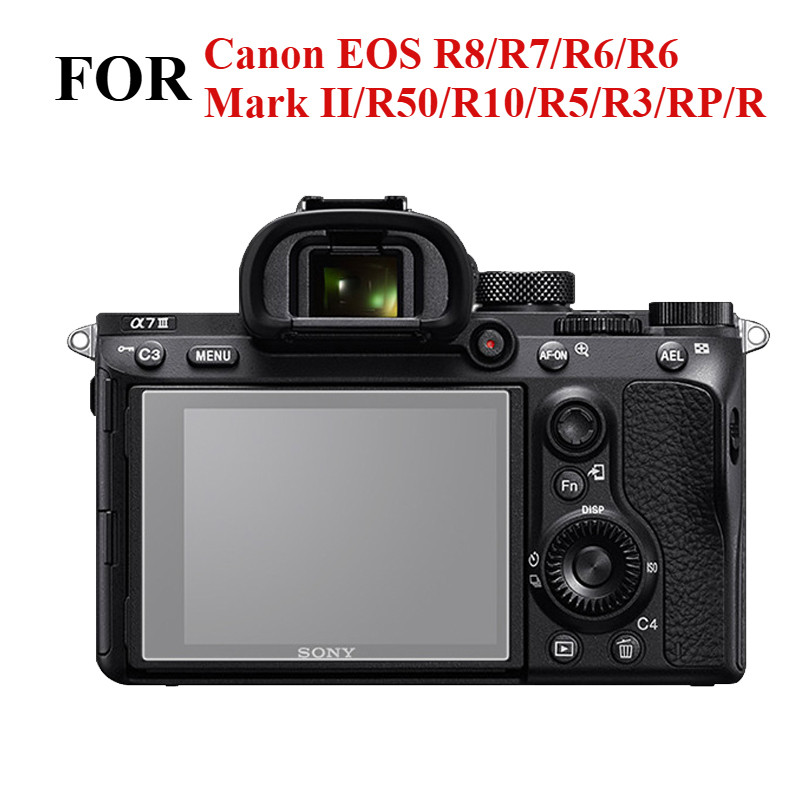 Canon Camera Eos R8 - Pellicola Protettiva in Vetro per Fotocamera