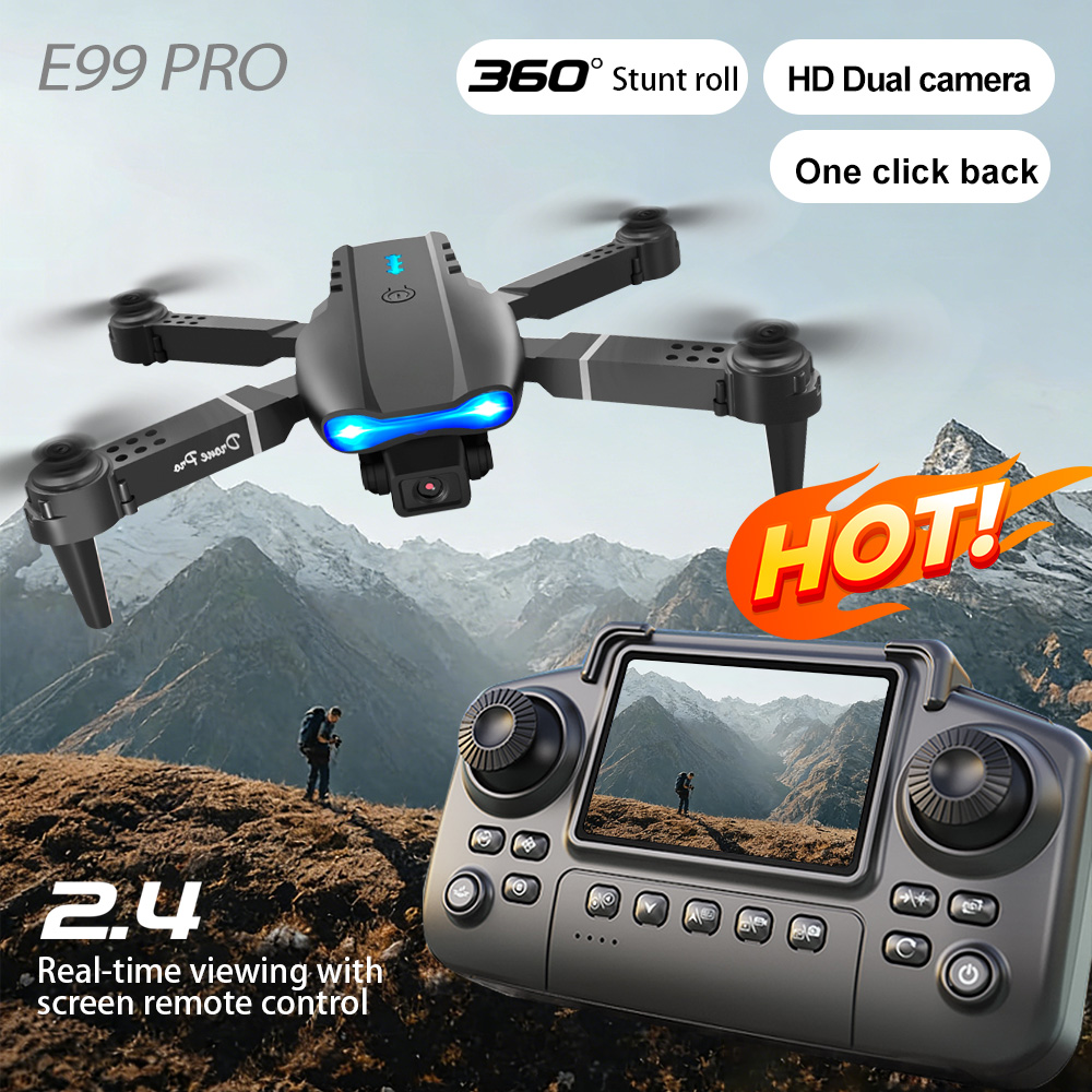 Drone Camera Filter - Drone Aereo con Doppia Lente, Commutazione,