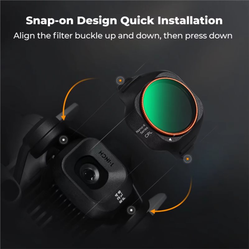 Filtro FFYY-CPL per DJI Mini 5 - Drone Camera Filter recensione e prezzo