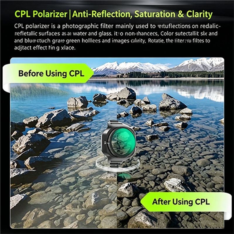 Filtro FFYY-CPL per DJI Mini 5 - Drone Camera Filter recensione e prezzo