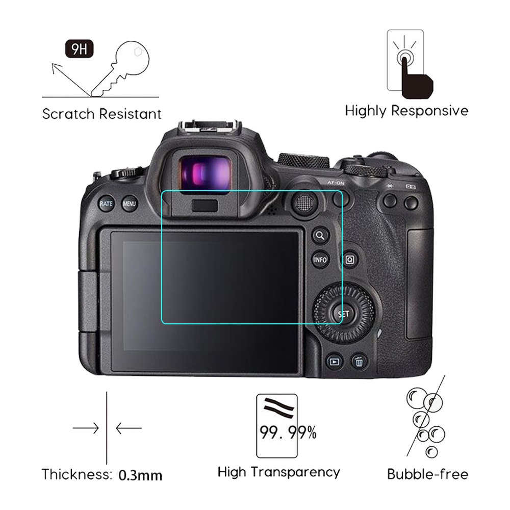 Pellicola Protettiva in Vetro  - Canon Camera Eos R8 recensione e prezzo