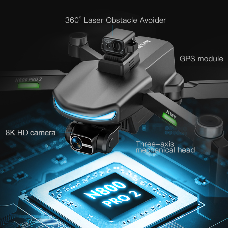 Drone GPS N800 PRO 2 Professio - Drone Camera Night Vision recensione e prezzo