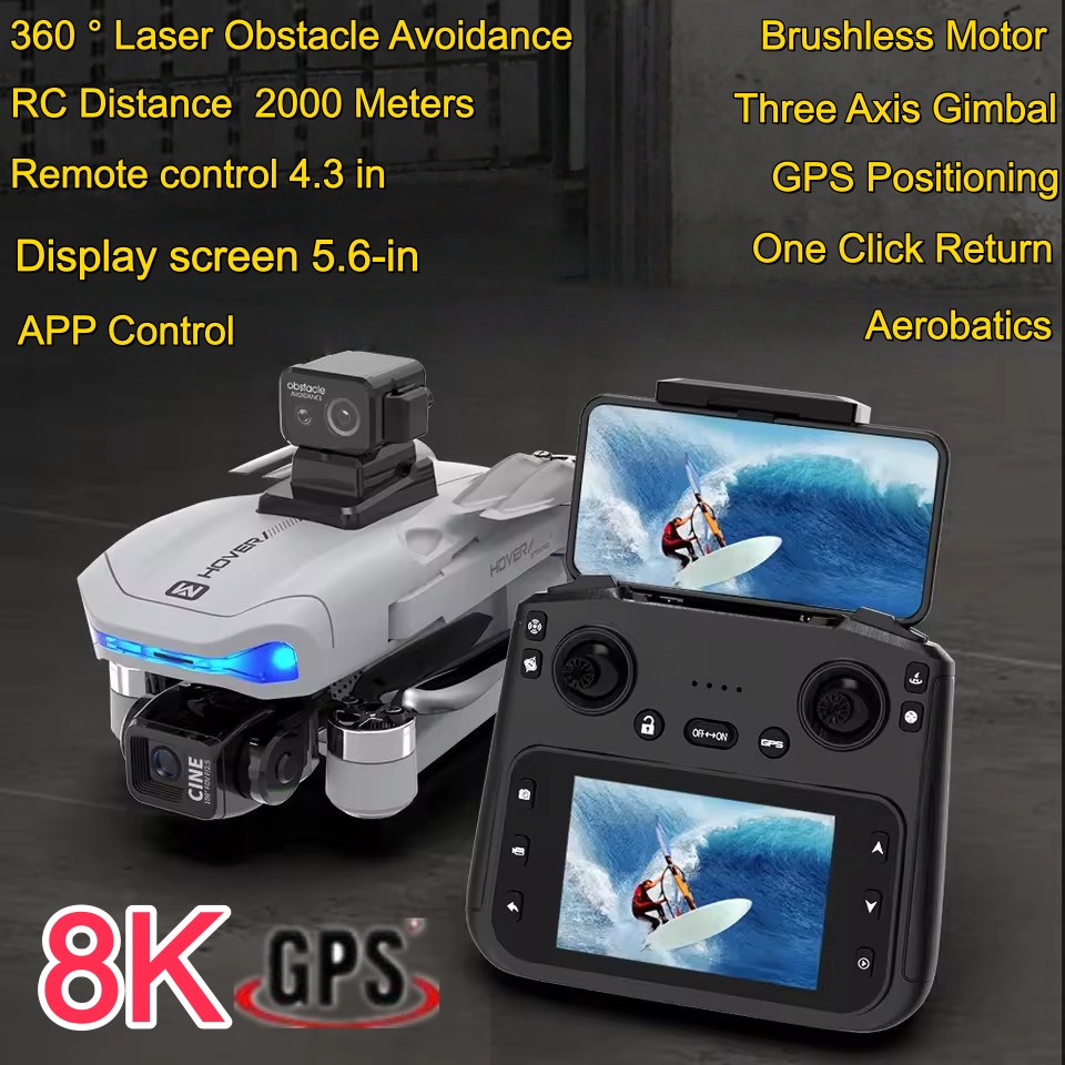 Drone con Gimbal a Tre Assi 2K - Drone Camera With Gimbal recensione e prezzo